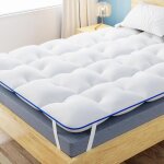 Casabel surmatelas diamant 120 x 195 cm en microfibre - confort optimal - moelleux antiacarien respirant ...