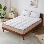 Casabel surmatelas moelleux 160 x 200 cm en microfibre respirante avec liseré gris ? ultra moelleux anti ... Casabel surmatelas moelleux 160 x 200 cm en microfibre respirante avec liseré gris ? ultra moelleux anti ...