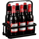 Casier à bière plastique casier à bouteilles de vin portable pliant boîte de 6 bières en bouteille porte ... Casier à bière plastique casier à bouteilles de vin portable pliant boîte de 6 bières en bouteille porte ...