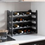 Casier � vin pour 24 bouteilles pp empilable