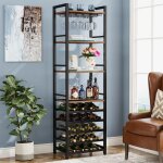 Casier � vinlittle tree�tag�re � bouteilles autonome � 9 �tagespour bar � vincuisinesalle � mangermarron ...