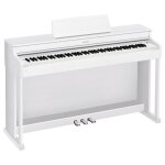 Casio ap - 470 we celviano white piano meuble