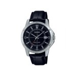 Montre - casio - mtp - v004l - 1c - cuir noir - quartz - Étanche 30m Montre - casio - mtp - v004l - 1c - cuir noir - quartz - Étanche 30m