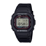 Casio g - shock dw - 5000r - 1aer ? schwarze sto�feste digitaluhr resin & edelstahl 20�bar