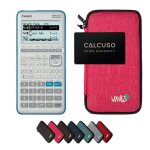 Calculatrice casio graph 35 + e ii avec housse de protection wyngs incluse rose - calculatrice graphique ...