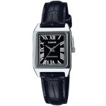 Montre femme - casio - ltp - v007l - 1budf - cuir noir - tanche 3 atm - quartz