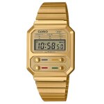Casio montre vintage - multifonctions - dore