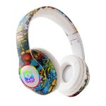 Casque audio bluetooth graffiti l750 pliable - led rgb - lumi�res led rgb ecouteurs & micro r�duction ...