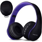 Casque bluetooth sans fil pliable casque audio st�r�o oreillette bluetooth avec micro int�gr� / micro ...