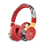 Casque audio bluetooth led sans fil pliable ? ecouteurs rduction bruit basses profondes longue autonomie ...
