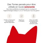 Casque bluetooth - tonies� - rose fleur - limiteur de volume 85db - autonomie 40h - microphone int�gr� ...