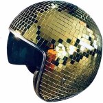 Casques de boule disco à paillettes avec visière rétractable superbes casques de boule disco pour dj ... Casques de boule disco à paillettes avec visière rétractable superbes casques de boule disco pour dj ...