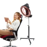 Casque de coiffure - 950w - rotation  360 degrs - rglage de la temprature - avec roues