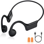 Casque conduction osseuse casque bluetooth sans fil sport casque running avec hd micro open ear casque ...