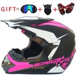 Casque cross et enduro de marque confort et scurit casque de moto cross ensemble road race adulte mixtenoir ...