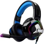 Casque gamer filaire micro pc 5. 1 jack usb 3d epg100 ? casque gaming led rgb compatible avec console ...