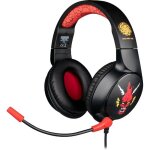 Casque gaming circum - aural - filaire - konix - stranger things - pc ps5 switch 2 et xbox - microphone ...