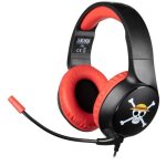 Casque gaming filaire - konix - one piece - pc ps4 ps5 switch et xbox - microphone - cble 15 m - prise ...