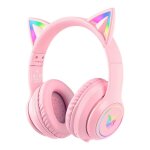 Casque gaming - onikuma - b90 - bluetooth 5. 0 - led rgb - confort sur - oreille