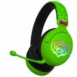 Casque gaming sans fil brawl stars vert led et micro amovible compatible consoles pc tablettes t�lephone ...