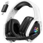 Casque gaming sans fil pour pc ps5 ps4 24 ghz usb et type - c avec microphone batterie 40h casque bluetooth ... Casque gaming sans fil pour pc ps5 ps4 24 ghz usb et type - c avec microphone batterie 40h casque bluetooth ...