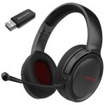 Casque gaming sans fil pour ps4 ps5 pc playstation 4 5 avec micro anti - bruit usb bluetooth sans - fil ...