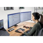 Casque hi - fi usb - c avec micro kensington noir - qualit audio irrprochable et large compatibilit ...