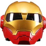 Casque intgral adulte de marque homme et femme casque moto iron man homecoming marvelrouge et et or ...