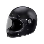 Casque intgral rtro stormer black glossy