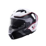 Casque int�gral stormer zs - 1001 taken white red pearly
