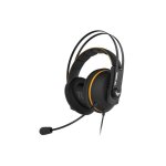 Casque de jeu asus tuf gaming h7 core jaune - transducteurs essence 53mm - microphone détachable Casque de jeu asus tuf gaming h7 core jaune - transducteurs essence 53mm - microphone détachable