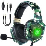 Casque de jeu avec micro pour ps4 ps5 xbox pc son surround 7. 1 supra - auriculaire et jack 35 mm filaire ...