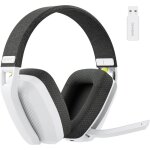 Casque de jeu sans fil 24 ghz avec micro pivotant pour ps5 ps4 pc mac playstation 4 5 gris