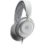 Casque - micro gaming filaire - steelseries - arctis nova 1p - pour playstation - blanc