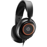 Casque - micro gaming premium filaire - steelseries - arctis nova 3 - rgb - multiplateforme - noir