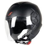 Casque moto jet homologué arkeon motoblouz adulte noir mat Casque moto jet homologué arkeon motoblouz adulte noir mat