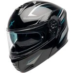 Casque moto modulable homologué modulable atlas eclipse motoblouz adulte noir / gris / bleu Casque moto modulable homologué modulable atlas eclipse motoblouz adulte noir / gris / bleu