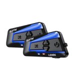 Casque de moto bluetooth intercom type - c communication sans fil partage de musique b4fm - x 2pcs