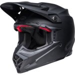 Casque moto cross bell 9s flex solid