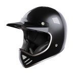 Casque moto cross rétro stormer crossroad black pearly Casque moto cross rétro stormer crossroad black pearly