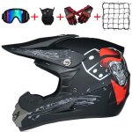 Casque moto cross ? scurit performance et design tout - terrain(52 - 60cm)