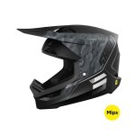 Casques moto cross shot race gear race camo tactic black grey matt
