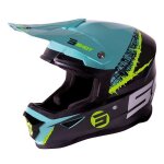 Casque moto cross shot race gear furious storm grey green neon yellow glossy Casque moto cross shot race gear furious storm grey green neon yellow glossy