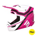 Casque moto cross shot race gear race sky pink glossy Casque moto cross shot race gear race sky pink glossy