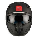 Casque moto cross simple ecran transformable avec mentonniere amovible mt helmets streetfighter sv (ece ... Casque moto cross simple ecran transformable avec mentonniere amovible mt helmets streetfighter sv (ece ...