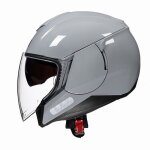 Casque moto demi - jet 3 / 6 ecelen - rng ? casque moto unisexe à double écran ?gris Casque moto demi - jet 3 / 6 ecelen - rng ? casque moto unisexe à double écran ?gris