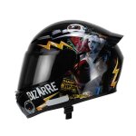 Casque de moto ecelen casque de moto personnalit du pilote casque intgral - fille laide