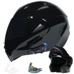Casque de moto int�gral modulaire homologu� dot double visi�re pour hommes et femmes avec double haut ...