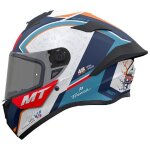 Casque moto int�gral mt helmets ff106b targo s ivan ortola a7