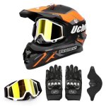 Casque moto integral vtt casque moto cross pour casque int�gral tout - terrain four seasons avec lunettes ...